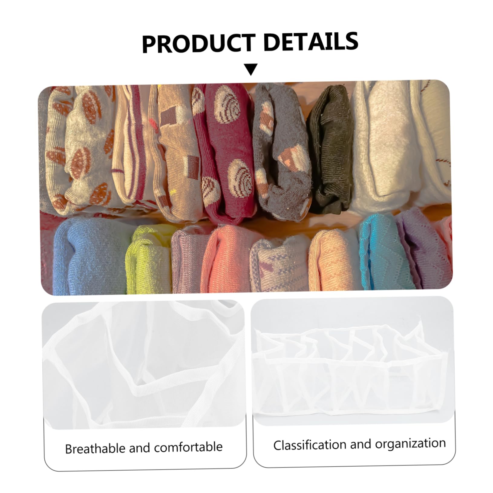 Ciieeo Mini-Wäschesäcke – 3er Set Netz-Wäschenetze Für Unterwäsche, Socken & Reise-Organisation