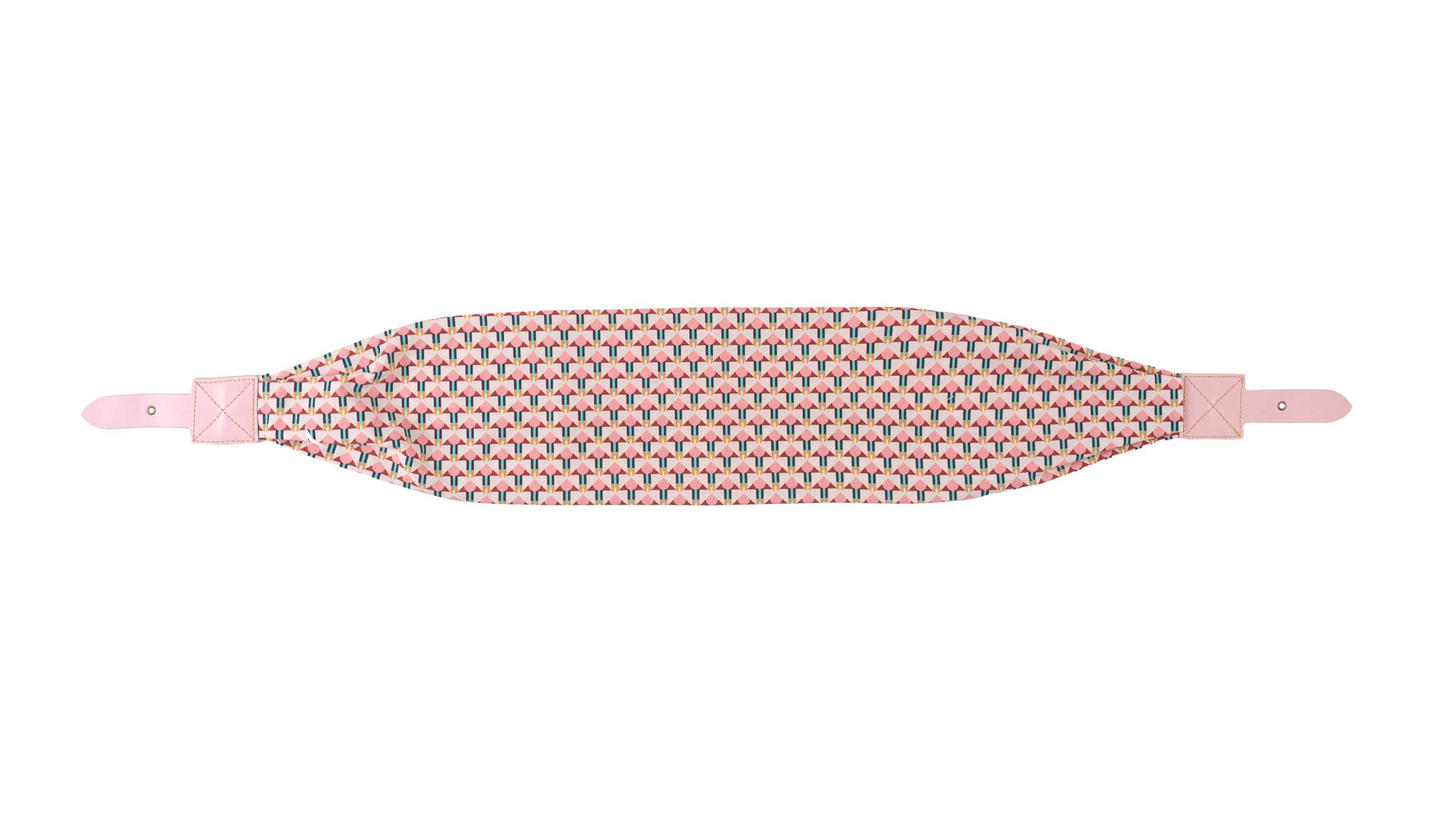 PolarboxGeometric Pink Interchangeable Strap for 20L & 12L Cooler Box - Durable, Adjustable, Cotton Fabric Replacement Strap for Outdoor, Picnic