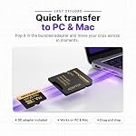 Nextbase 32GB U3 Micro SD Memory Card - with Adapter - Compatible with Nextbase in-Car Dash Cams Series 1 and 2