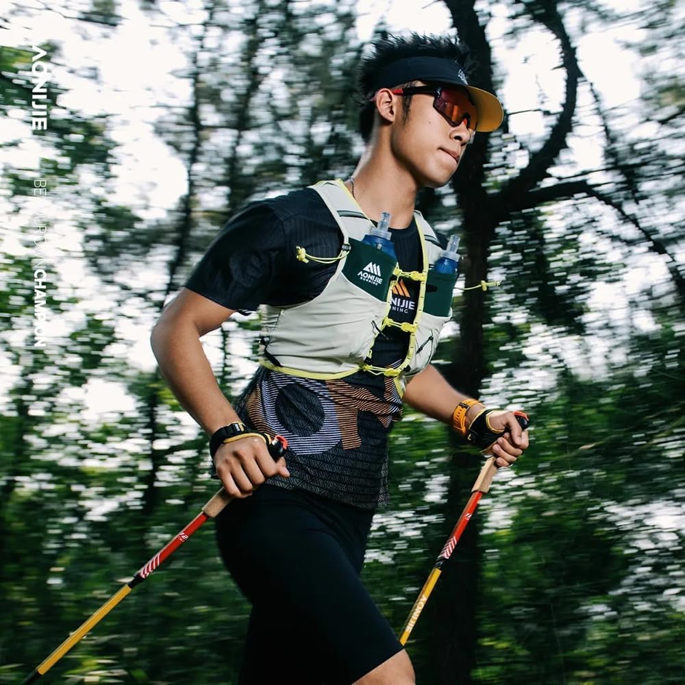 AONIJIE 10l Hydration Pack - High-Capacity Running Vest for Women and Men, Perfect for Hiking, Camping Essentials, Marathons, and Mountaineering with Water Backpack