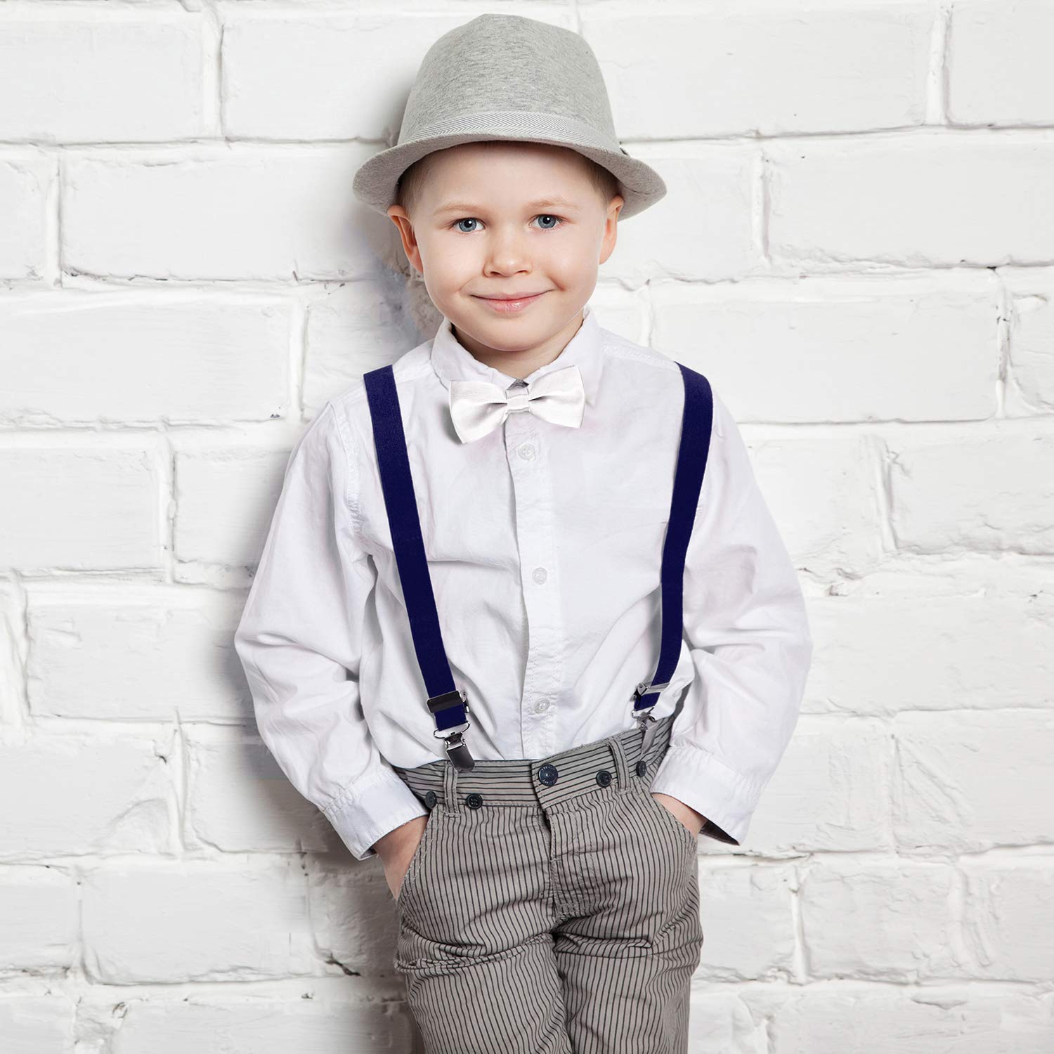 DonDon Tirantes Ajustables 2 cm Niños 80-110 cm 1-5 Años