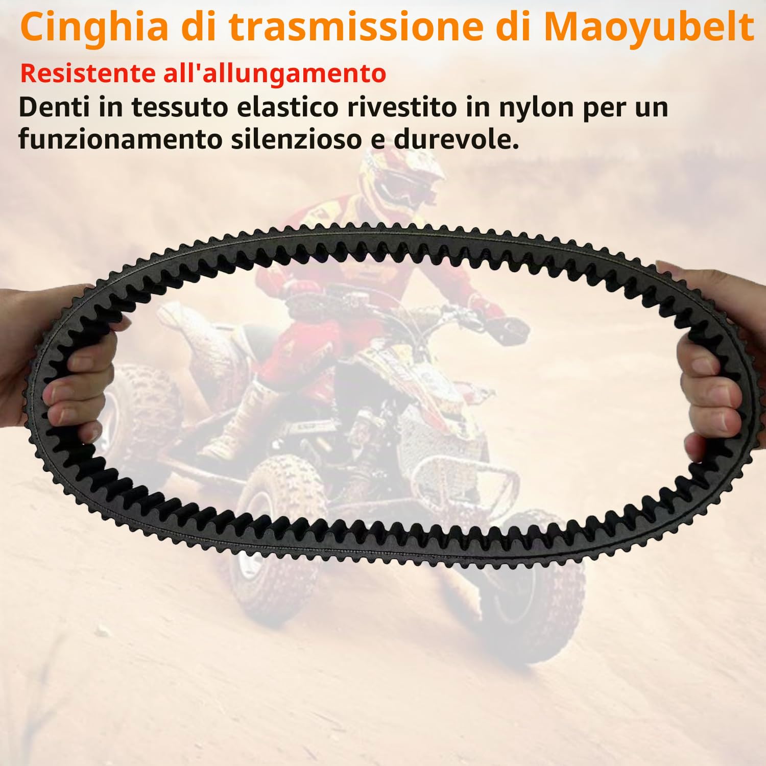 Cinghia di trasmissione per moto, adatta per Kymco K-XCT 300, People GTI 300, Shadow 300 GTI, Downtown 350 300, Dink Street 300, ADIVA AD3 300cc per Kawasaki J300 OEM: 23100-LEA7-E01