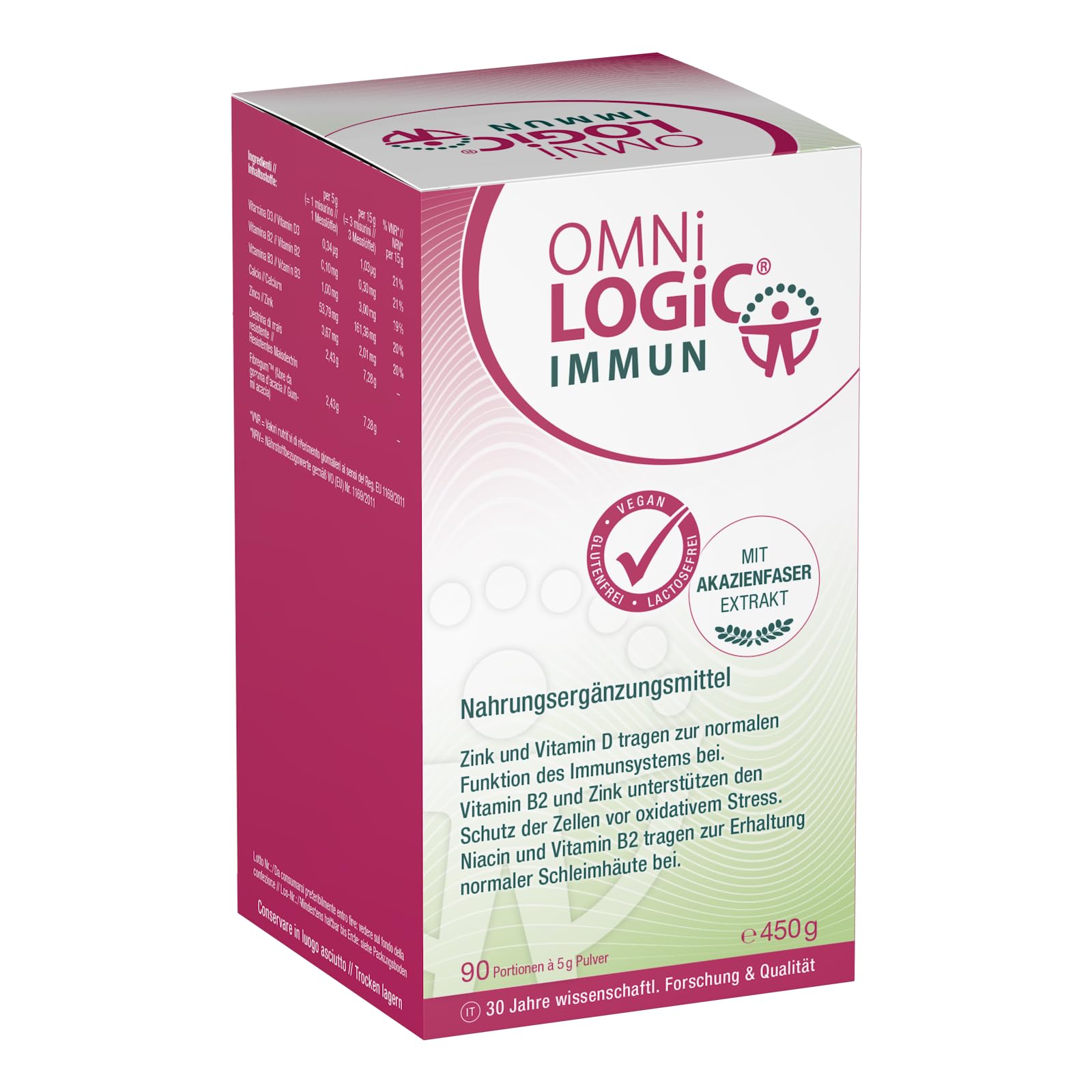 OMNi LOGiC IMMUN | Con estratto di Fibre di Acacia