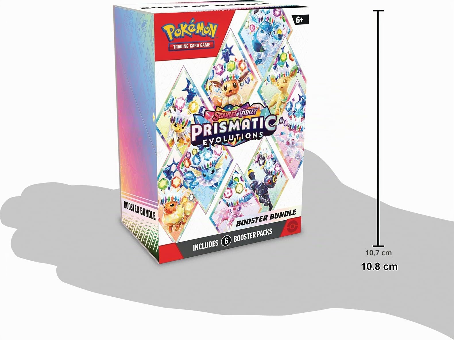 Pokémon TCG: Pacchetto Booster Evoluzioni Prismatiche Scarlet & Viola (6 Booster Pack)