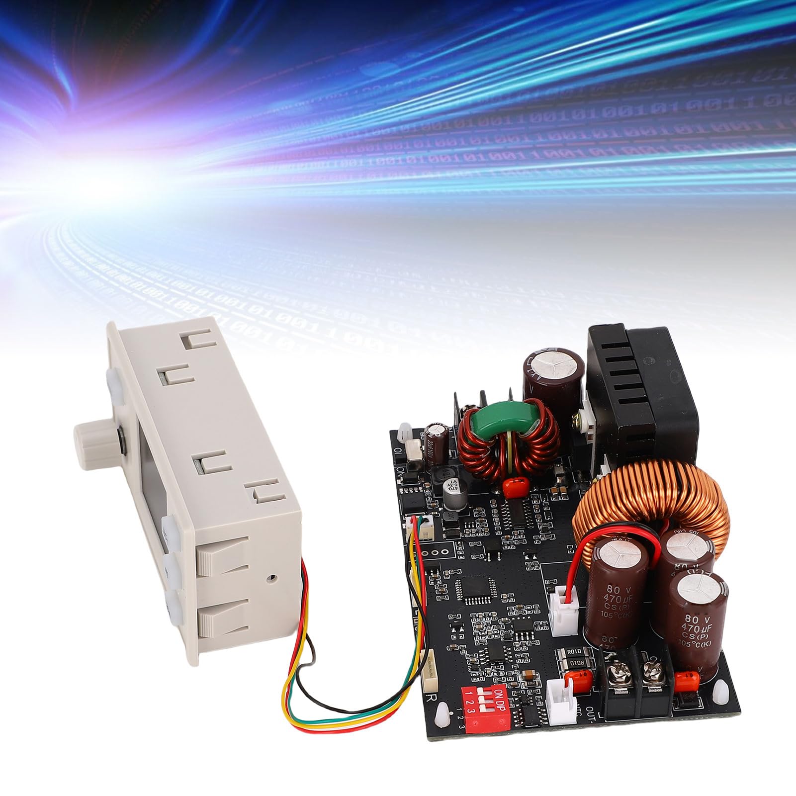 Alimentatore di rete regolabile CNC DC 1200 W, driver LED compatto efficiente per ricerca di laboratorio, materiale ABS