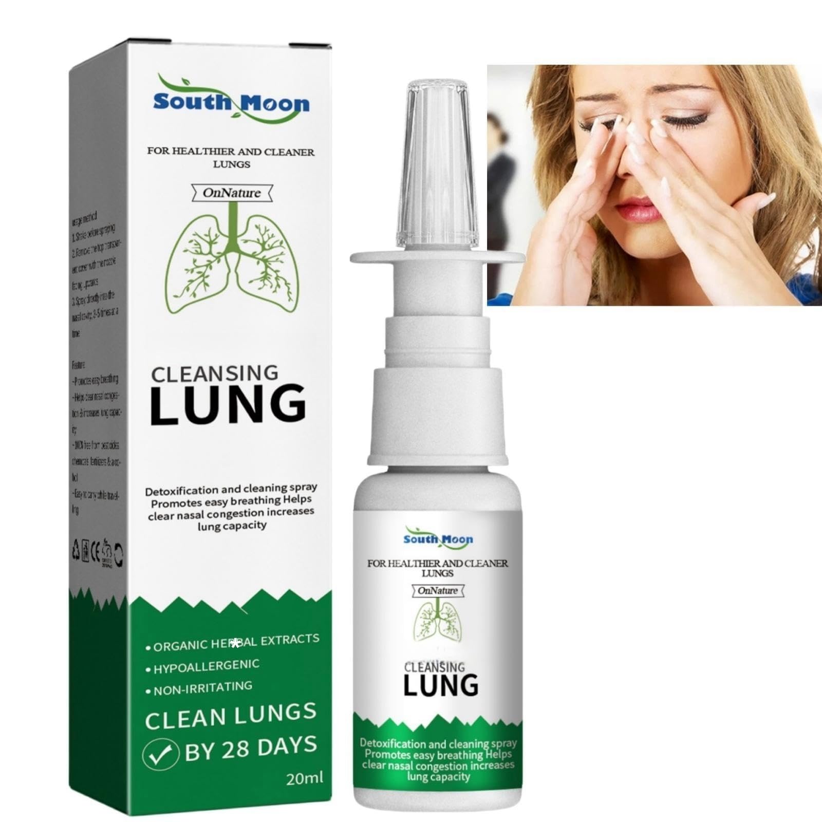Buy Nasal Spray,Lung Spray,Nose Spray,Lung Cleanse,Decongestant Nasal