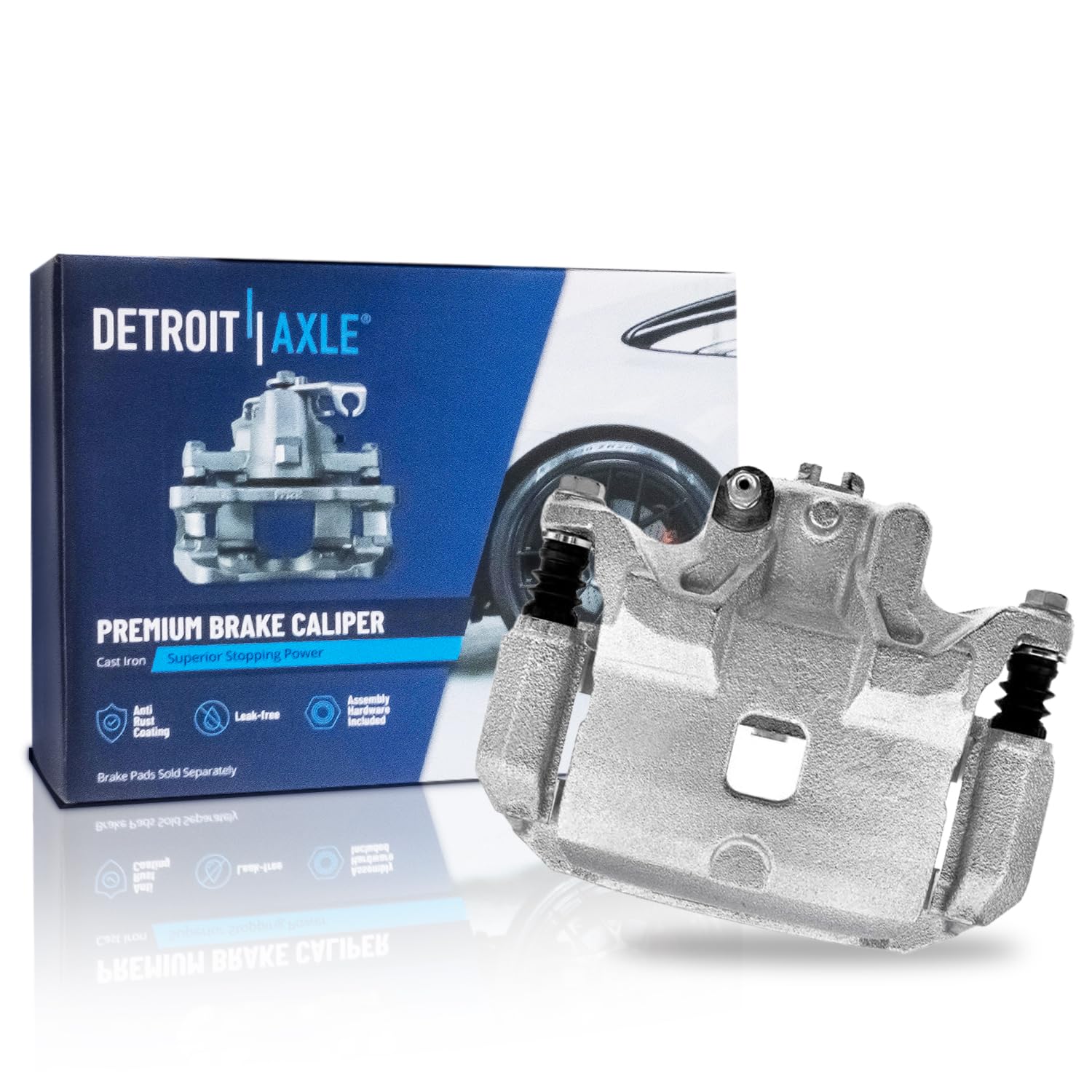 Detroit Axle - Front Right Brake Caliper for 2007-2019 Nissan Sentra