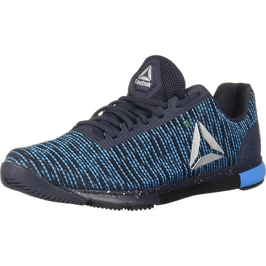 Reebok Men's Speed TR FLEXWEAVE, Cold Grey/White/go Yellow, 8 M US