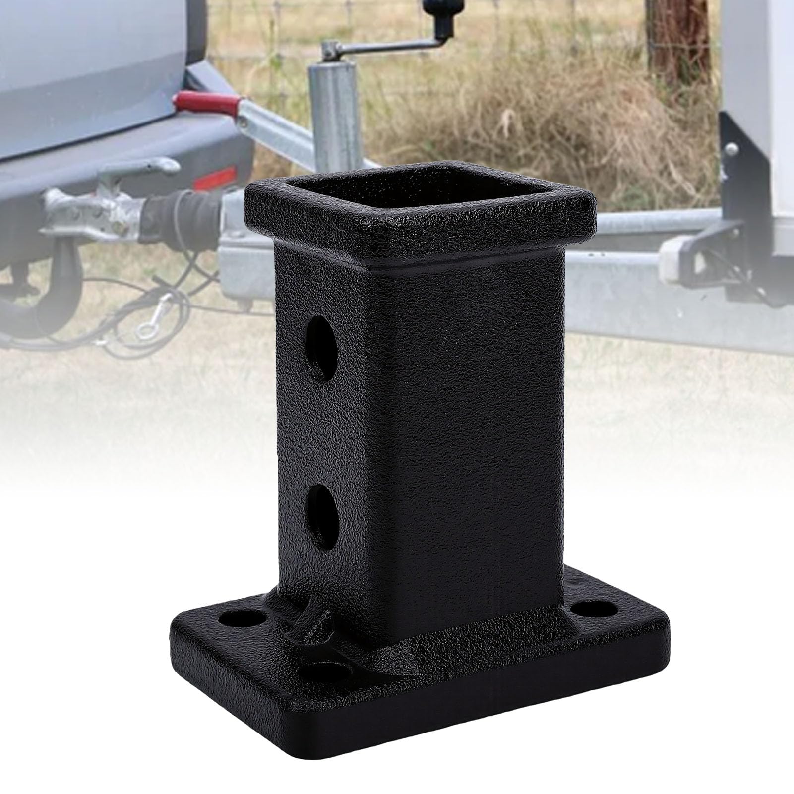 KIMISS Rura Zaczepu Przyczepy Adapter Zaczepu Holowniczego Zderzak