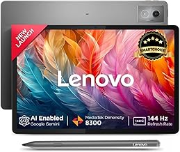 Lenovo {Smartchoice} Idea Tab Pro with Pen Plus|12.7" 3K Display|144 Hz Refresh|12 GB RAM, 256 GB ROM| AI-Enabled| MediaTe...