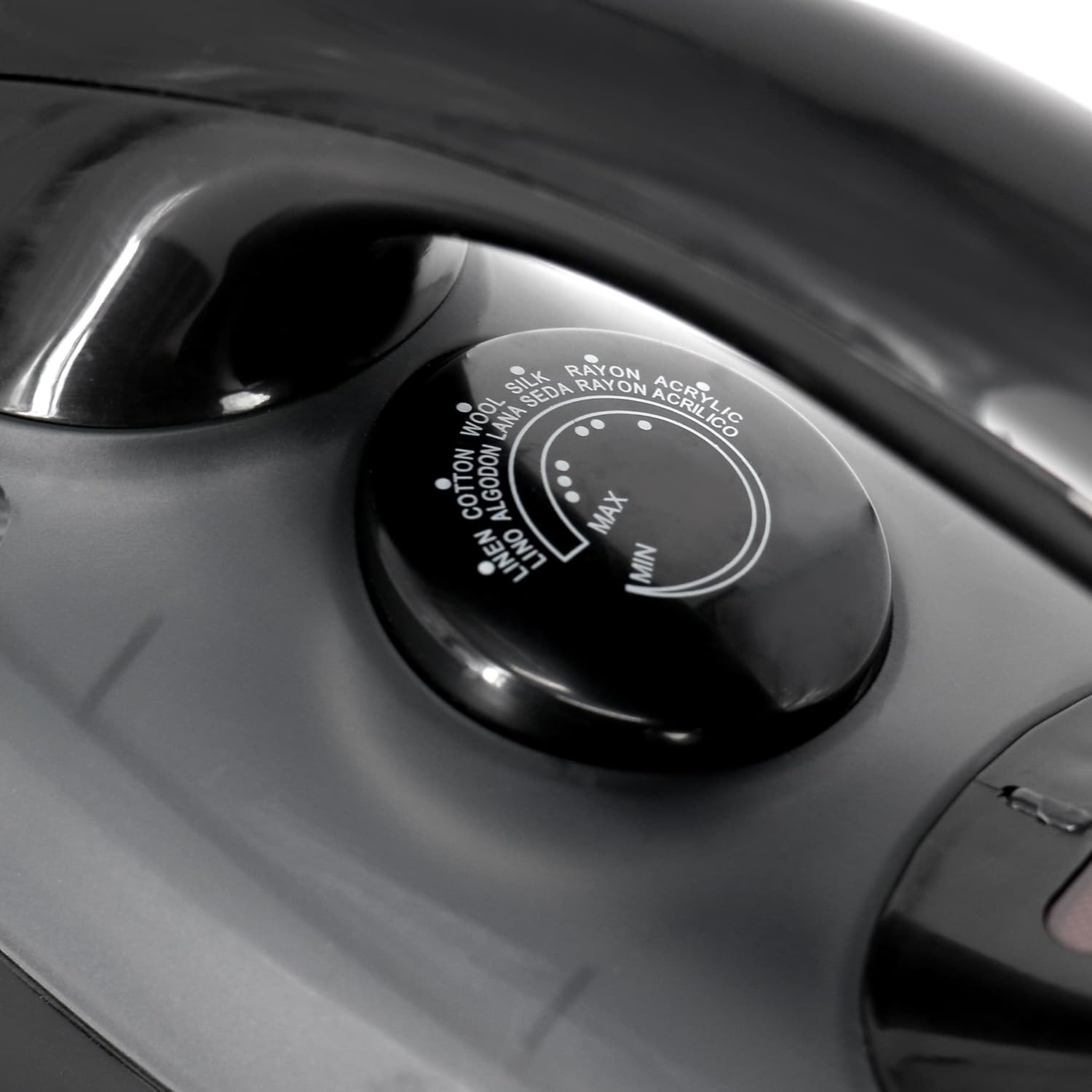 Watt Cord Garment Iron in Black