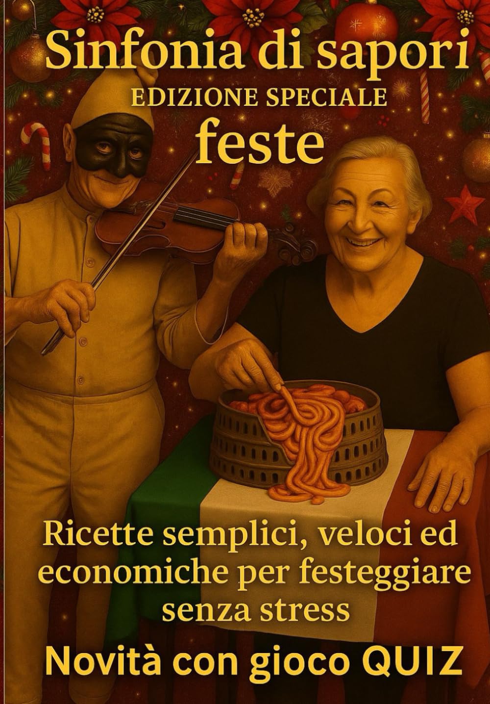 Sinfonia di Sapori – Edizione Speciale Feste: Ricette semplici, veloci ed economiche per festeggiare senza stress (Novità con gioco QUIZ)