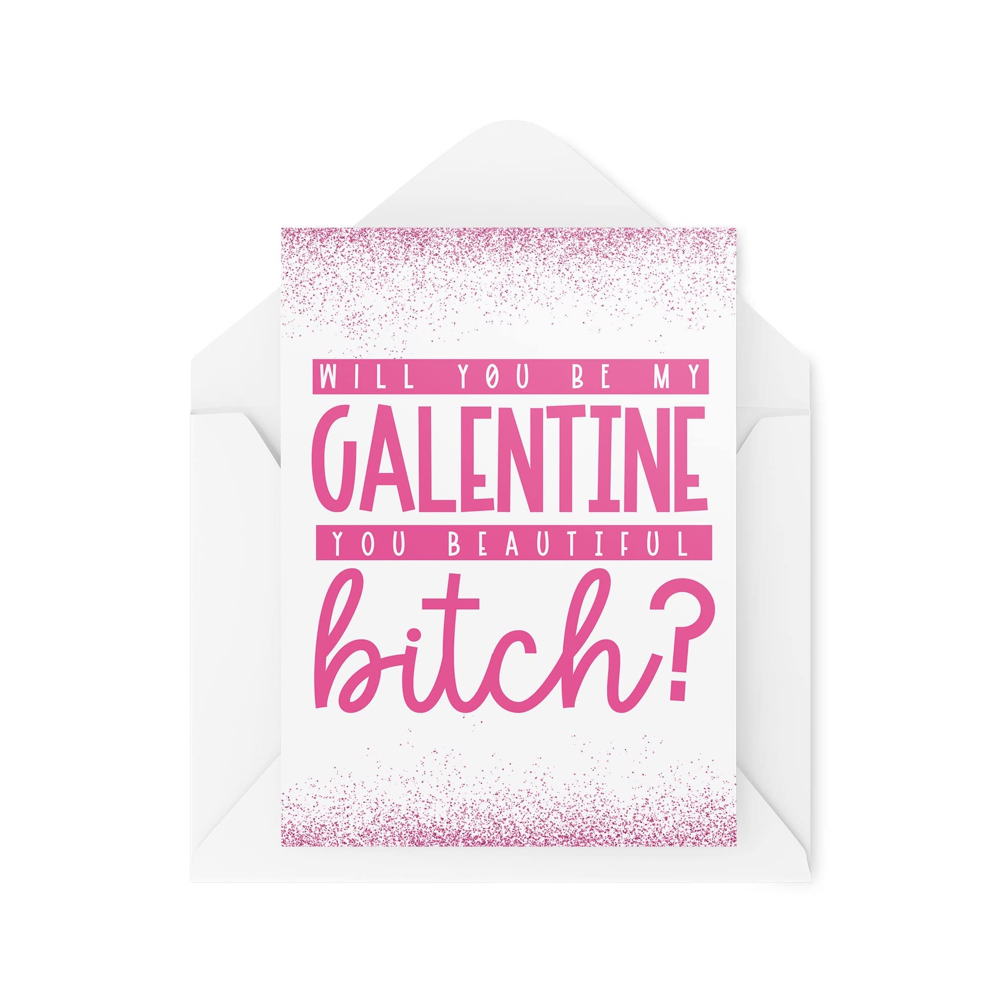 Galentine's Day Cards - Will You Be My Galentine - Valentines Day Cards - Best Friend Cards - Bestie Card - Girly Card - CBH1596