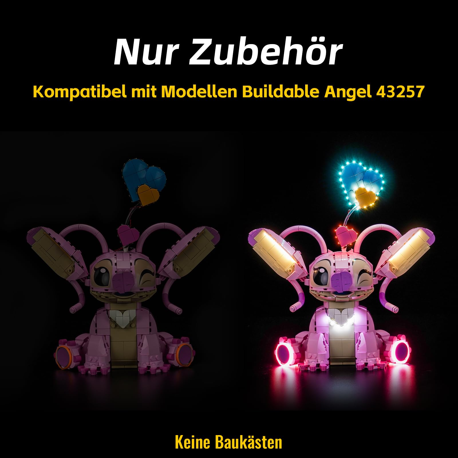 Kit d'éclairage LED compatible avec Lego Angel 43257 (pas de modèle), kit d'éclairage décoratif pour jouet créatif - 3