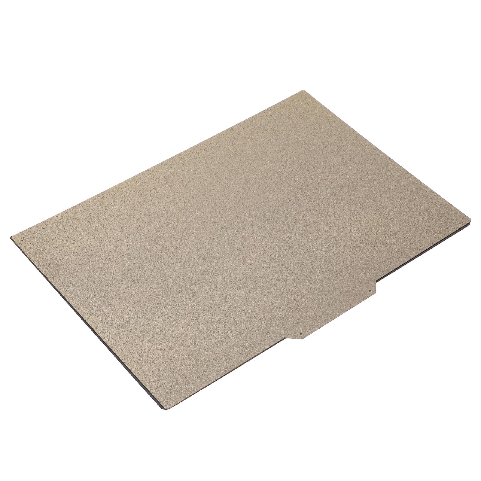 AMONIDA Feuille Texturée 2 Faces, Lit Chauffant Flexible Magnétique PEI, Plaque de Lit Résistante à la Température pour Imprimante 3D J1S, 330x225mm