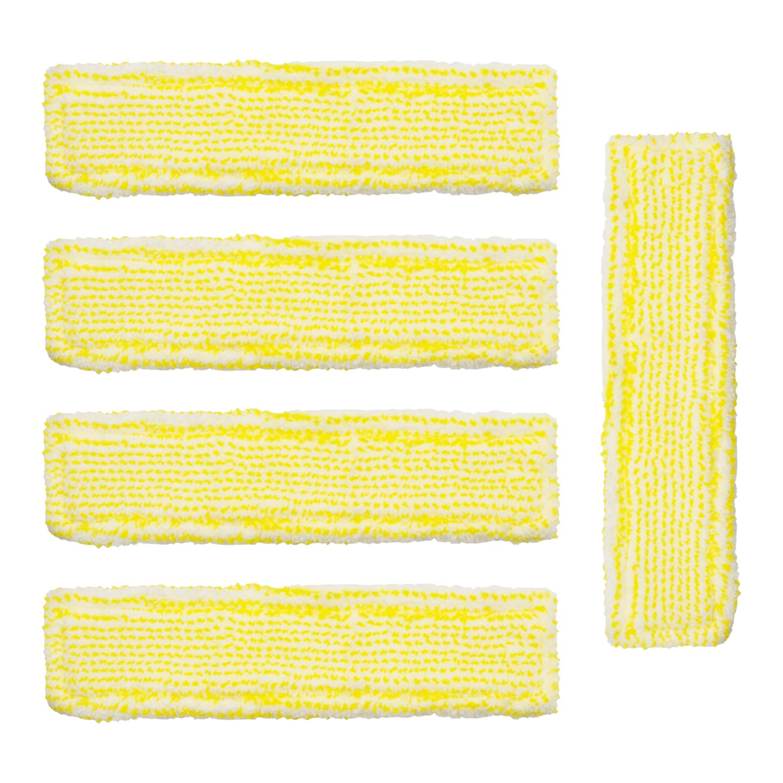 SaferCCTV 5 Pack Replacement Pads Compatible with Kärcher WV5/WV2 Window Vacuum Cleaner Accessories,Window Cleaner Replacement Parts,Replacement Microfibre Mop Cover,Window Vacuum Cleaner Accessories