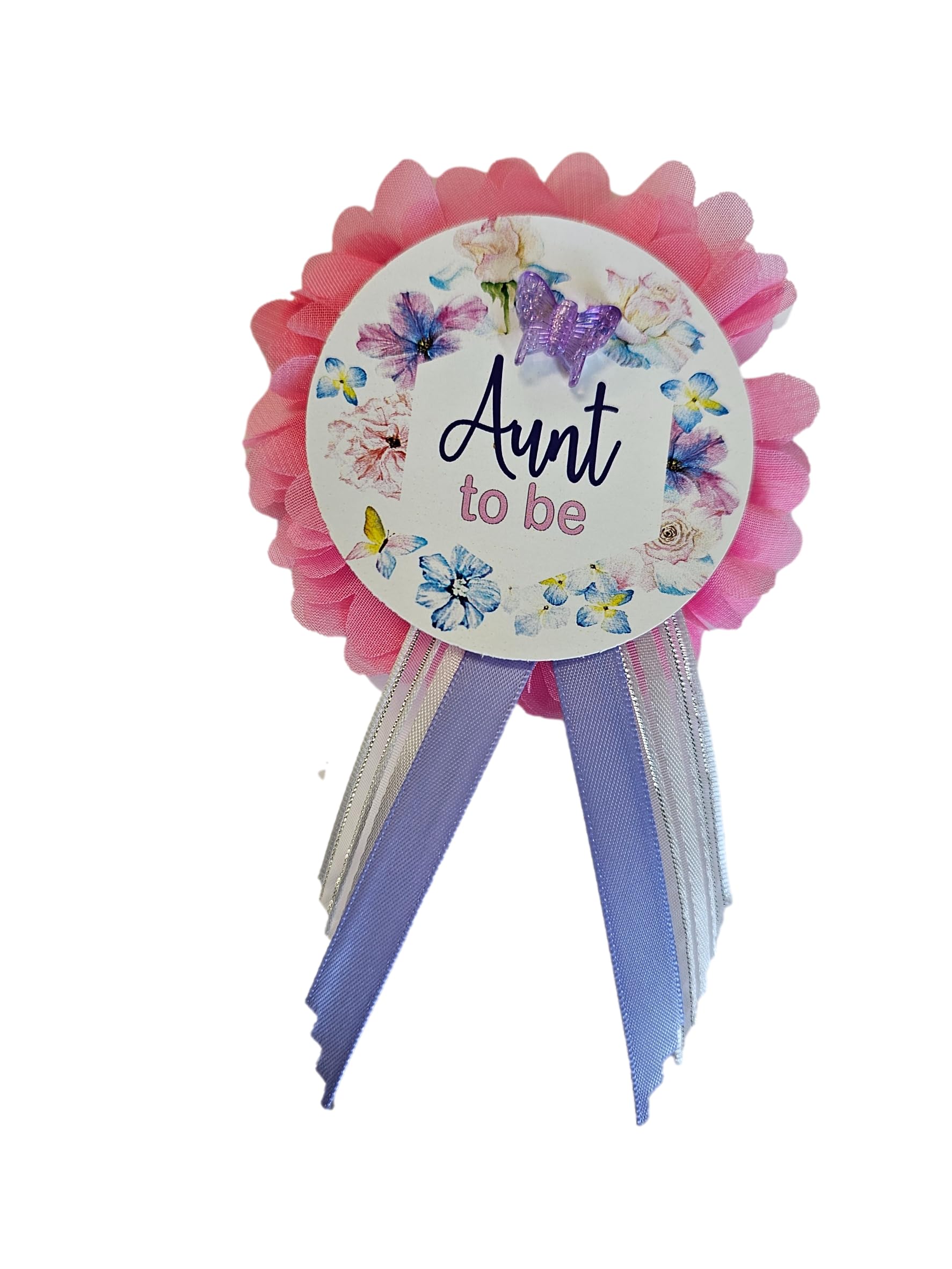 Amy's Bubbling Boutique Pink Butterfly Theme Baby Shower Pin, Decorations, Invitations, Gifts