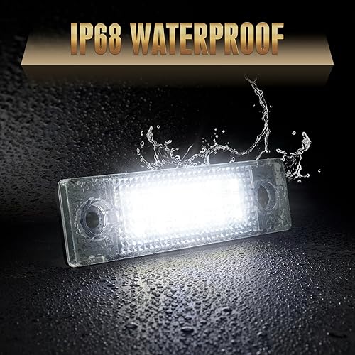 Miniatura 6 de Luces LED de matrícula para Chevy Cruze 2009-2023, repuesto de montaje de luz de matrícula