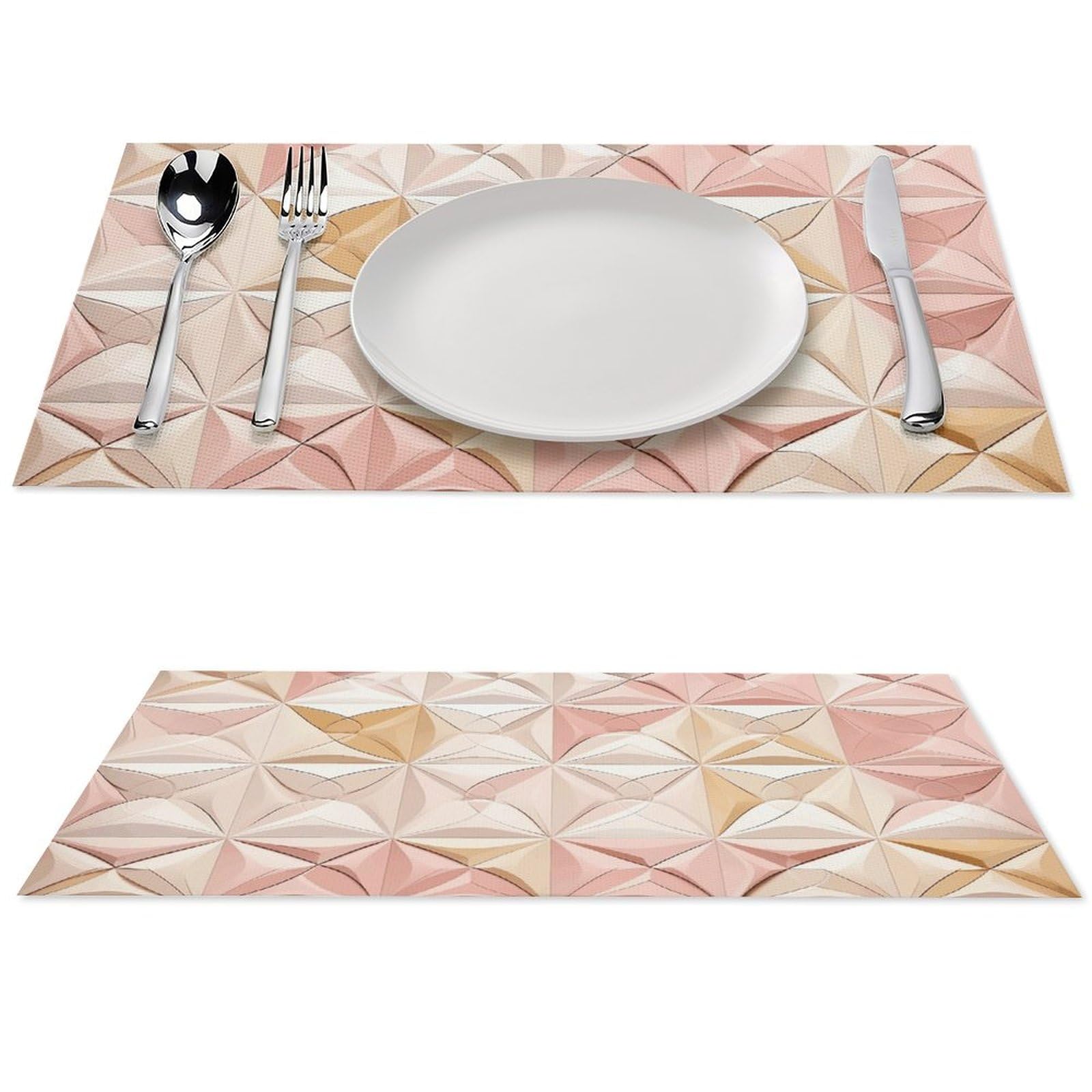 Sets de table résistants à la chaleur et lavables en PVC lot de 6