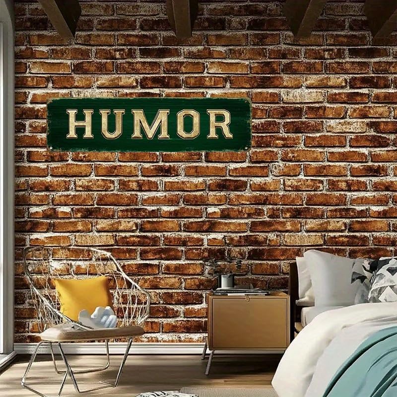 HUMOR Bar Sign Bar Gifts Vintage Metal Wall Decor Sign Street Sign Funny Man Cave Decor Accessories for Home, Bar, Bathroom, Bedroom Unique Retro Tin Signs for Outdoor 4 X 16 inches image 3