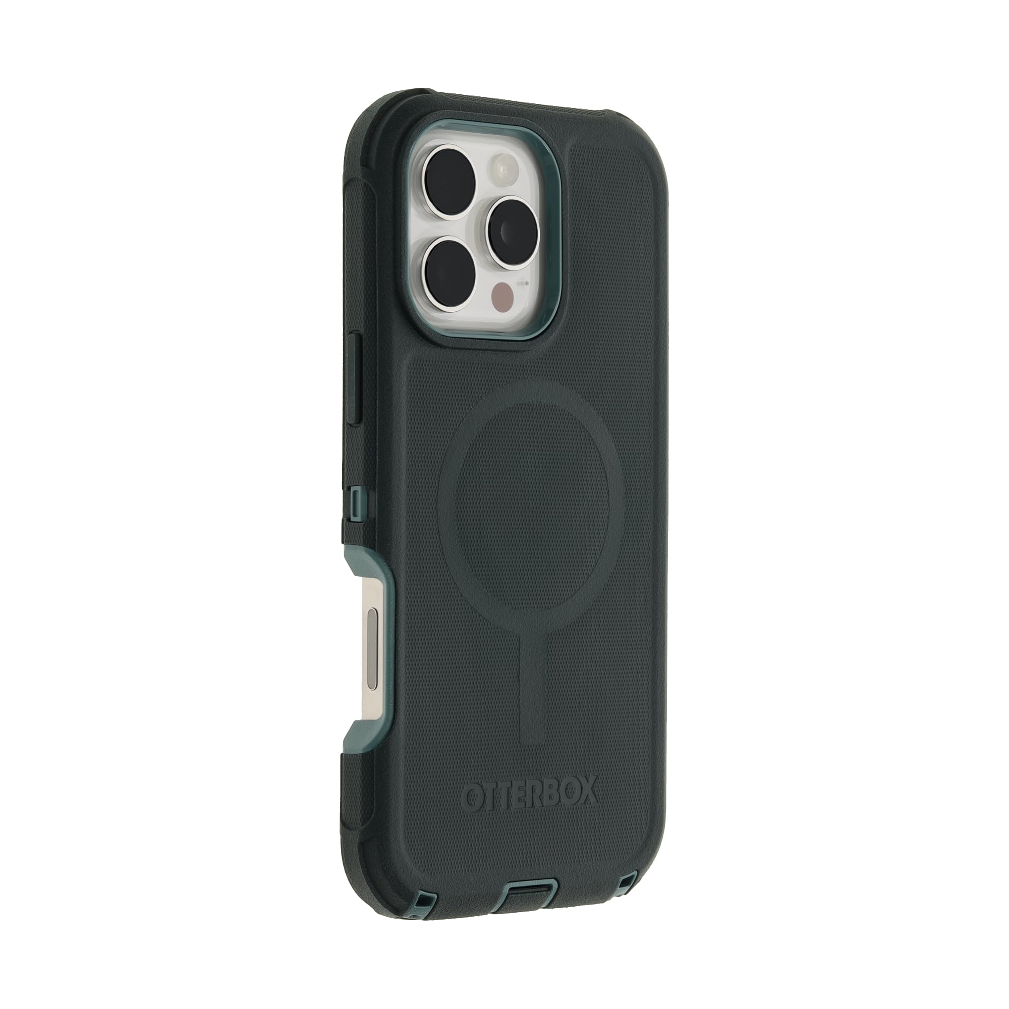 OtterBox Cover Defender Series MagSafe per iPhone 16 Pro Max, custodia protettiva antiurto, a prova di caduta, protezione estrema, testata 7x norme MIL-STD 810G, Verde | Custodia con MagSafe, resistente a urti e cadute, ultra robusta, testata 7x vs norme