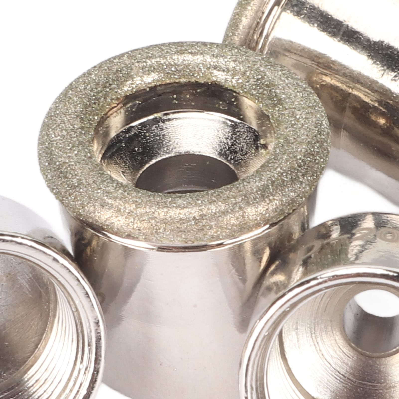 Mikrodermabrasion Diamant Spitzen, Gesichtspflege Dermabrasionsspitze, 6 Stück Mikrodermabrasions Ersatzspitze universelle Hautpflege Peeling Gesicht Mikrodermabrasionsspitze für Hand und Fuß