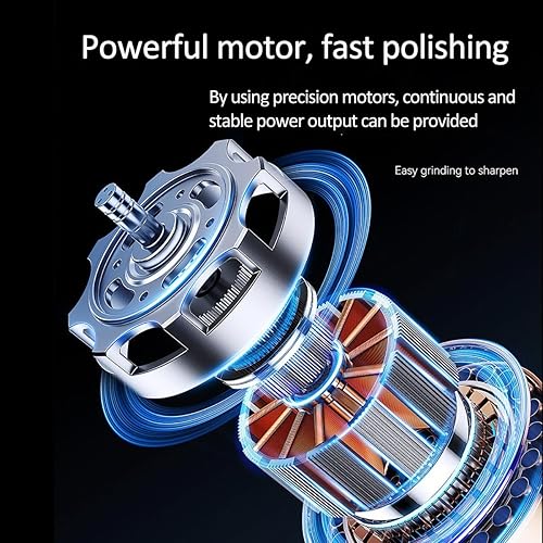 Miniatura 2 de Afilador de brocas eléctrico para brocas de 18-1532 pulgadas Brocas helicoidales automáticas Amoladora Rectificadora Controlador 95W Dispositivos de