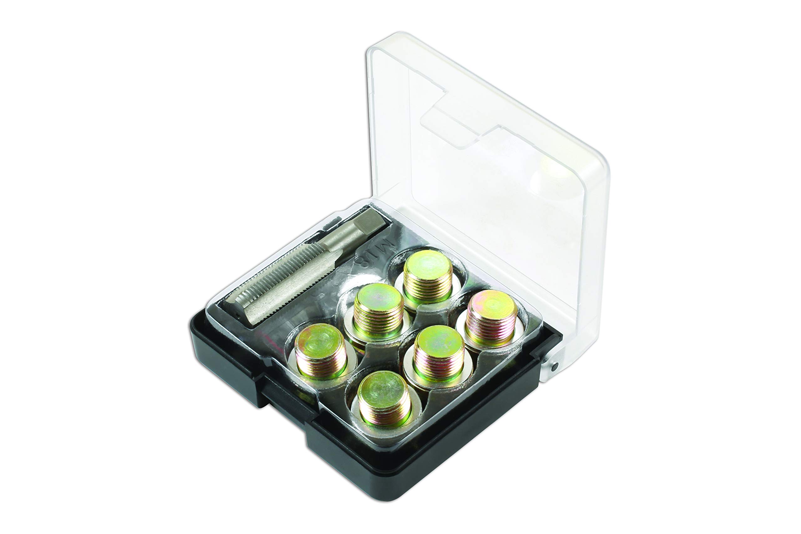 LASER TOOLS 7662 Kit riparazione filetto vite scarico dell'olio