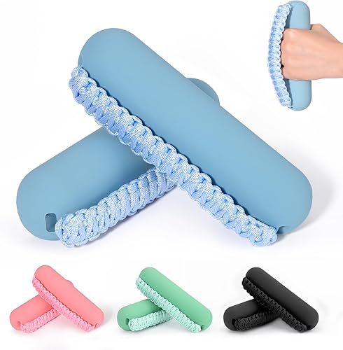 Miniatura 9 de Hikeen - Juego de pesas de mano para mujeres y hombres, mancuernas suaves de 2 (1lb, 2lbs o 3lbs), peso para caminar con correa para manos para