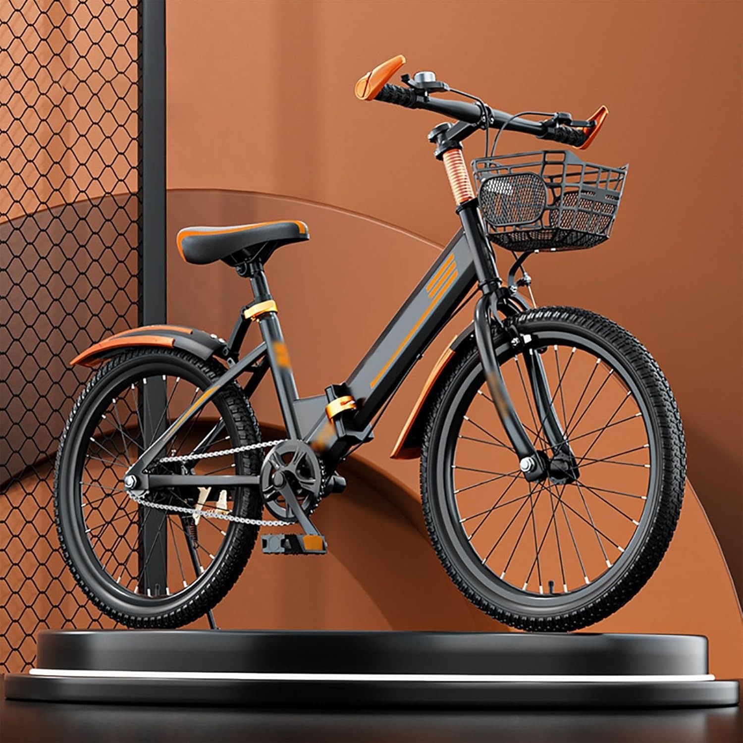 Bicicleta con cambio de velocidad plegable de acero para niños de 8 a 15 años tamaño 20 pulgadas