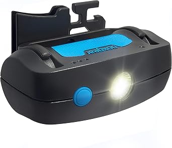 noxgear Tracer Add-On Chest Light - 500 Lumens, Rechargeable USB-C, Weatherproof LED Running Light, Walking and Hiking - Bright Flood Beam - Comfortable - Dual-Modes