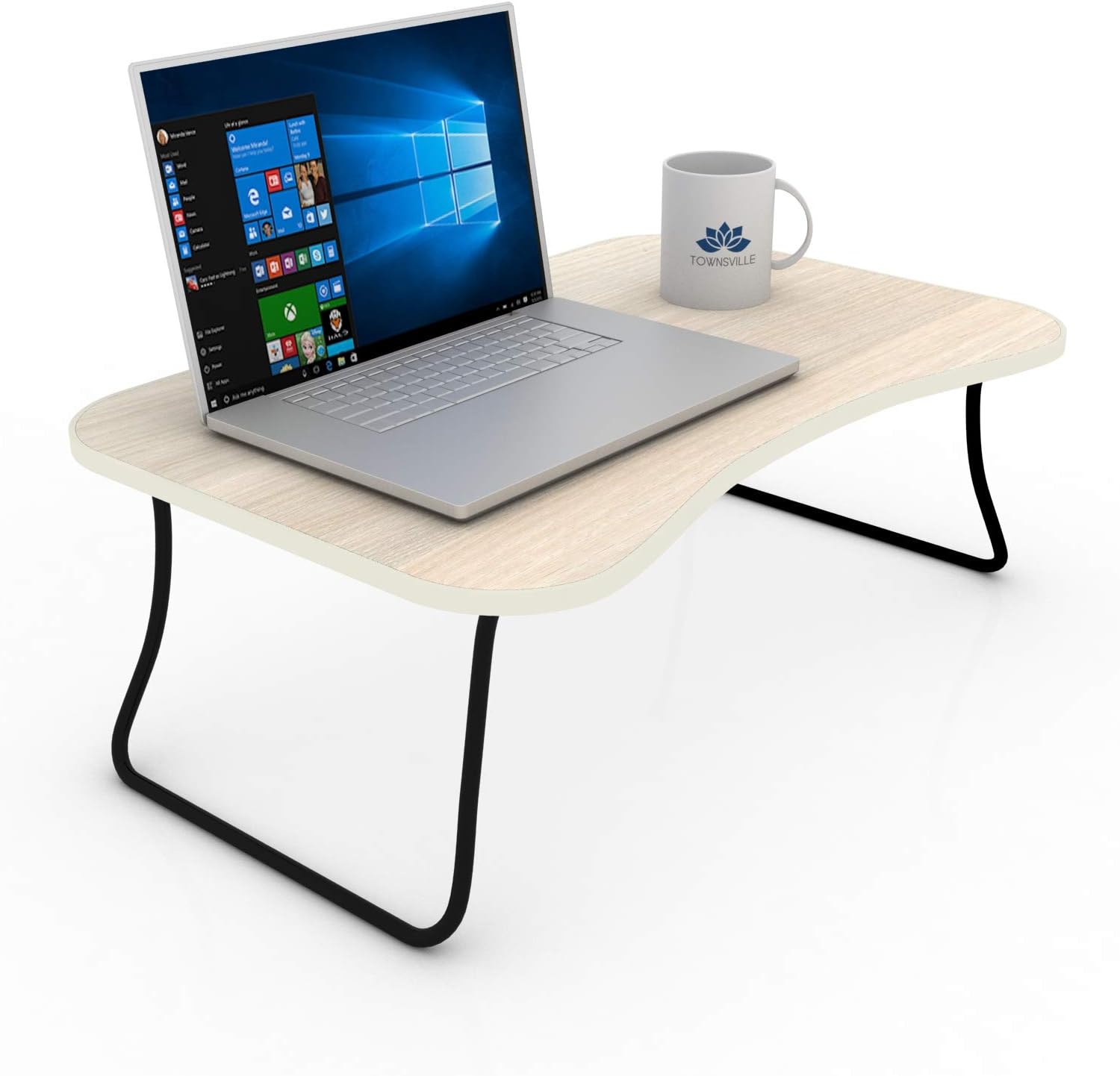 Townsville Sleeko Laptop Table (Light Acacia)