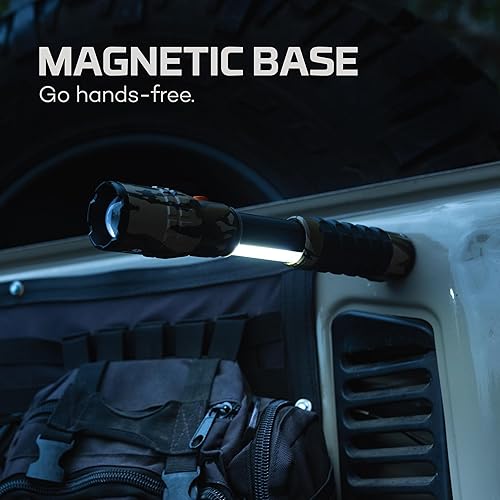 Miniatura 4 de NEBO Slyde - Linterna King recargable, linterna LED y luz de trabajo, brillante, duradera, para llevar todos los días y acampar con 4 modos de luz,