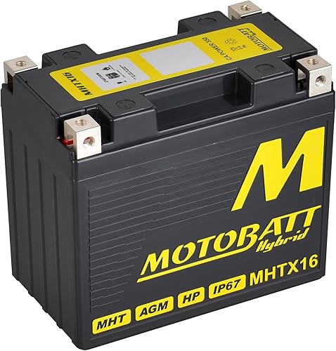 Miniatura 3 de Motobatt MBHX16 HYBRID AGMLifeP04 activado en fábrica