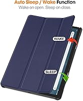 Vista 5 de Funda para tablet Yaxa Kindle Fire Max 11 de 13ª generación (versión 2023) de 11 pulgadas con soporte [encendido y apagado automático] Funda