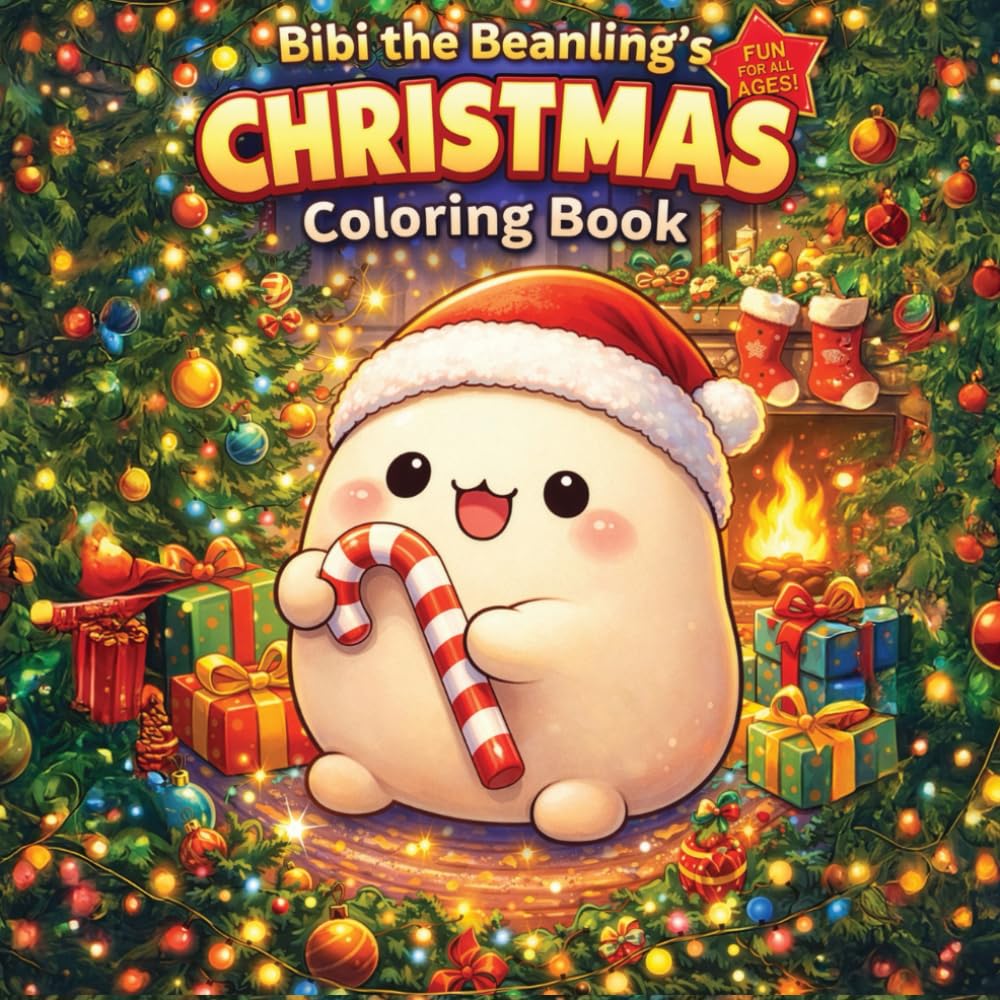 Bibi’s Cozy Christmas Coloring Book: A Cute & Cozy Christmas Coloring Adventure