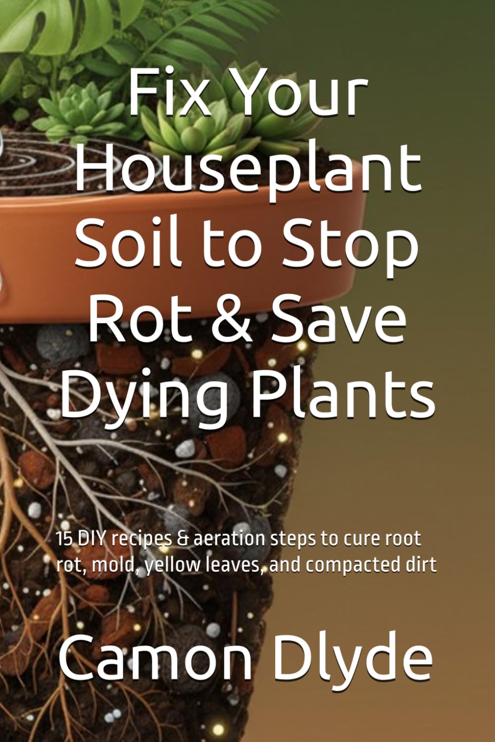 Fix Your Houseplant Soil to Stop Rot & Save Dying Plants: 15 DIY recipes & aeration steps to cure root rot, mold, yellow leaves, and compacted dirt