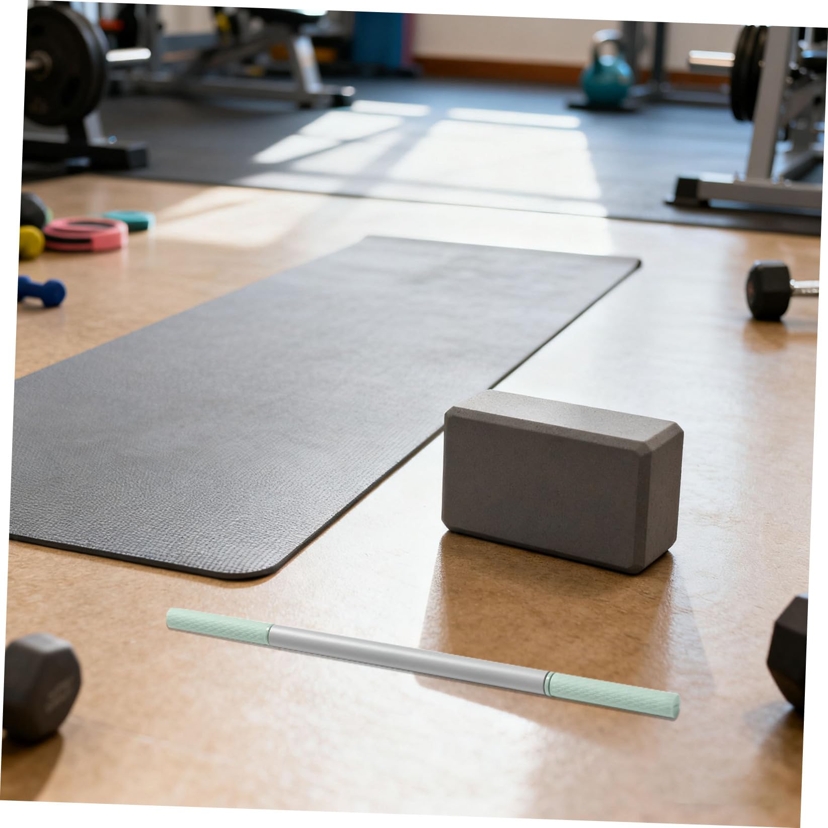 GARVALON Muscle Roller Stick z Antypoślizgowym Uchwytem Do Masażu Głębokich Tkanek Lekki i Poręczny Do Masażu Łydki Pleców i Uda Sportowców po Treningu i Jodze