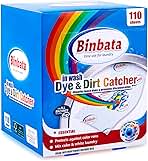 Color Grasper for Laundry 110 Count, Fragrance Free Dye Catcher Essential for Home Use, Dye Guard Grabber Sheets for Laundry in-Wash Sheets
