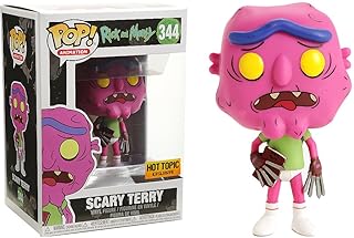 Funko Scary Terry (Hot Topic Exclusive) POP! Animation x Rick & Morty Vinyl Figure + 1 American Cartoon Themed Trading Card Bundle [#344]