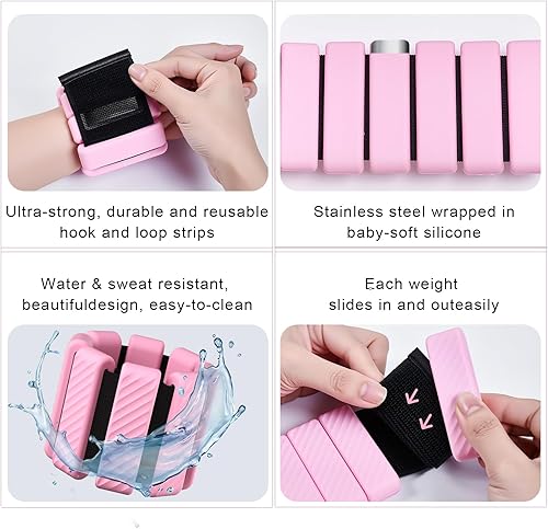 Miniatura 6 de Pesas de muñeca y tobillo de pilates para mujer