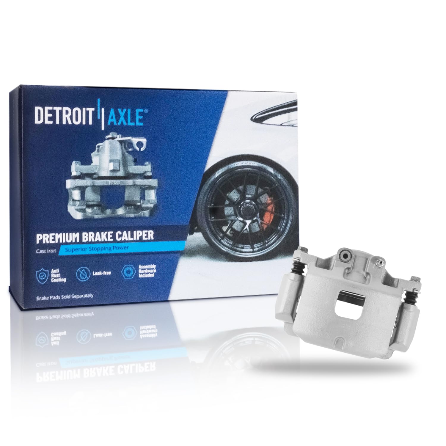 Detroit Axle - Front Left Brake Caliper w/Bracket for Buick Lacrosse