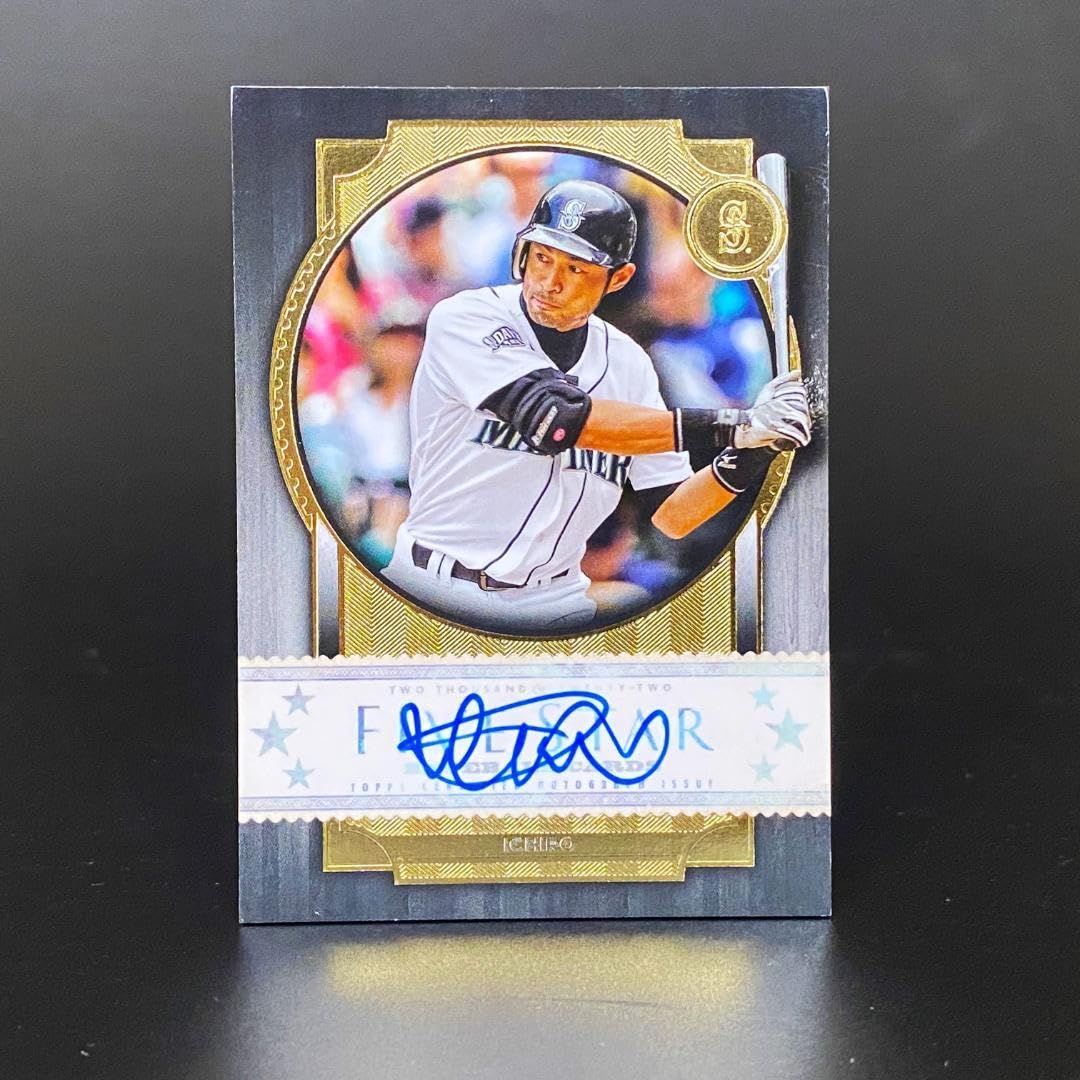 Amazon.co.jp: イチロー 直筆サインカード 2022 Topps Five Star  