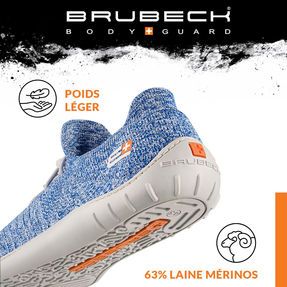 BRUBECK Wygodne buty z merynosów | męskie | Barefoot | SH5003