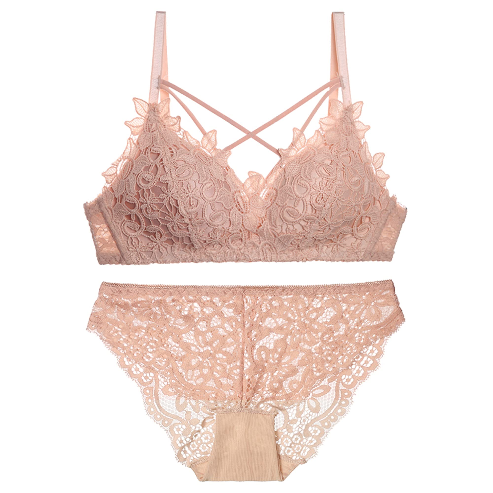 Lingerie sexy pour femme soutien-gorge push up confortable sous vêtement transparent