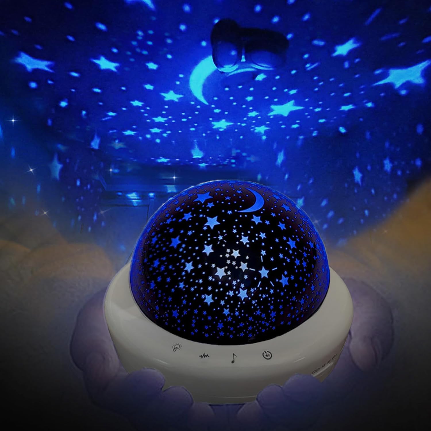 Dream Rotating Projection Lamp ，Star Projector Night Lights for Kids