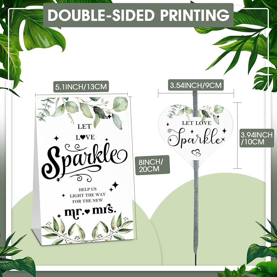 amazon-com-spakon-50-pcs-wedding-sparkler-tags-for-weddings-sparkler-and-1-pcs-let-love-sparkle-cards-heart-shape-tags-decor-sign-for-wedding-anniversary-engagement-bridal-shower-novelty-style-health for Editable Let Love Sparkle Printable Template Free Amazon.com: Spakon 50 Pcs Wedding Sparkler Tags for Weddings Sparkler and 1 Pcs Let Love Sparkle Cards, Heart Shape Tags Decor Sign for Wedding Anniversary, Engagement, Bridal Shower(Novelty Style) : Health & for Editable Let Love Sparkle Printable Template Free