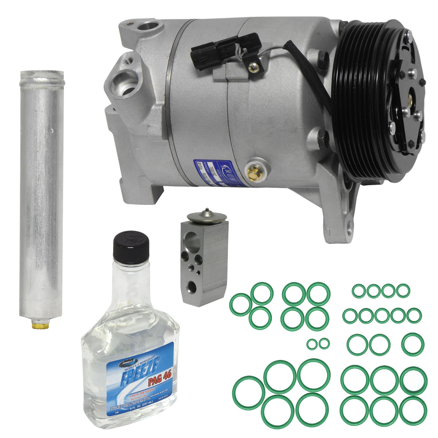 Automotive AC Compressor UAC A/C Compressor And Component Kit ...