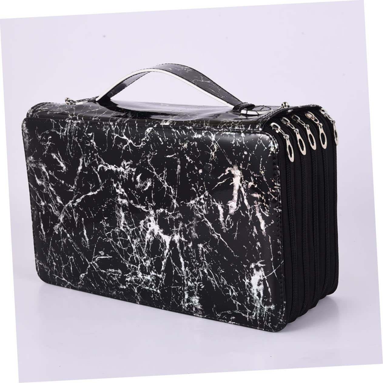 NUOBESTY Astuccio Portatile Multi per Cancelleria Capacità per Organizzazione Pratica e per Scuola e Ufficio
