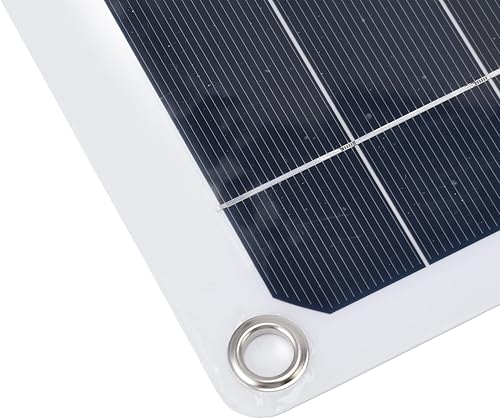 Miniatura 5 de Panel solar IP65 de 40 W, placa de carga de emergencia USB de 5 V 3 A con tasa de conversión de 23 a 24 %, sin función de almacenamiento de energía,